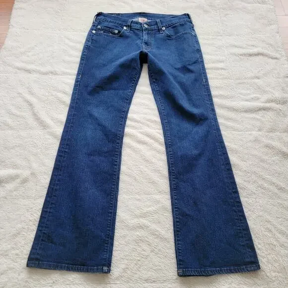 True Religion 32x34 Danny Tapered Fit Bootcut Leg Jeans - Picture 2 of 5